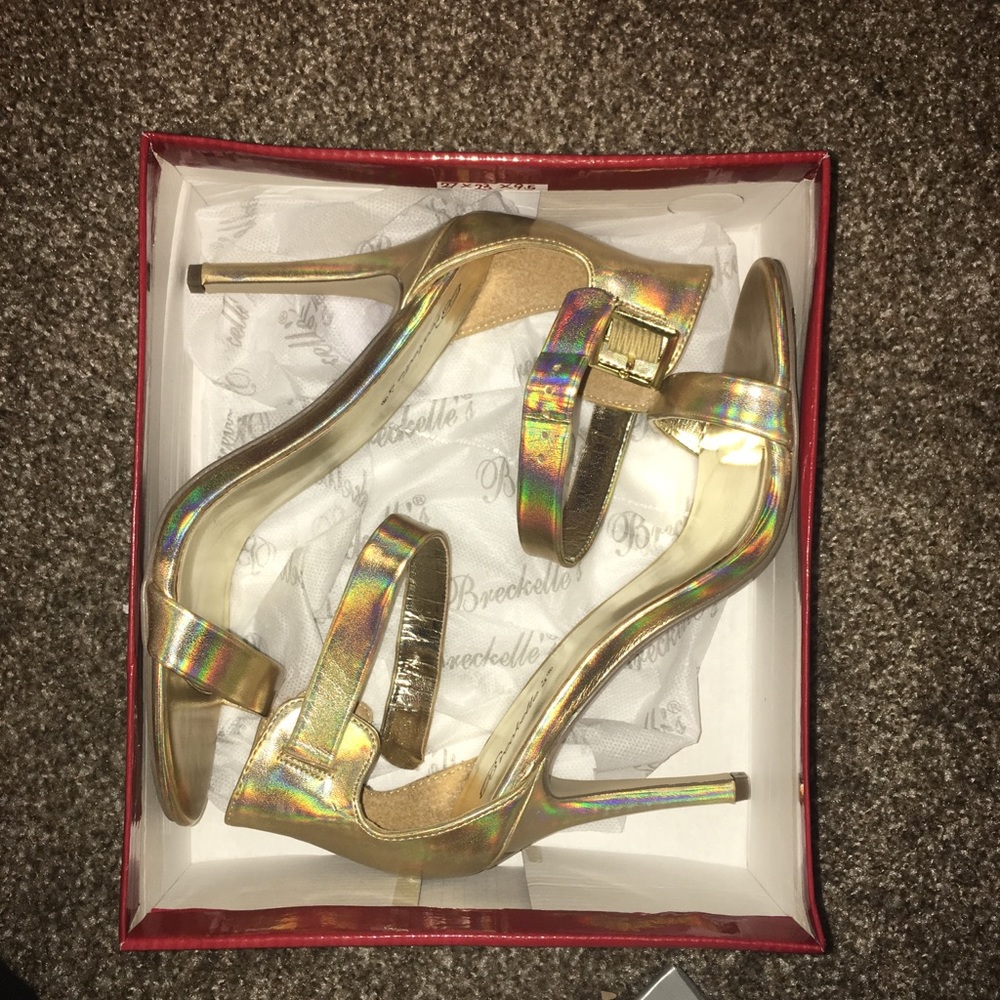 Never worn Traffic Sandal Heels